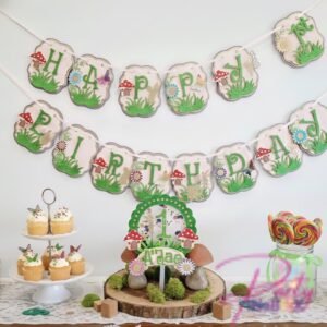 Fairy Party Banner: Whimsical Birthday Decorations